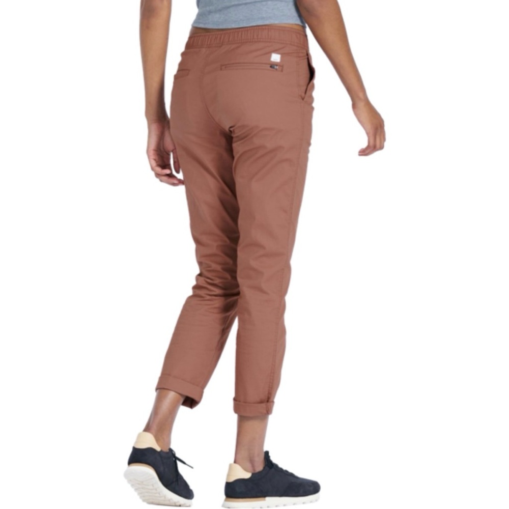 Vuori Taupe/Khaki Womenβs Ripstop Pant, Size M - Picture 3 of 13